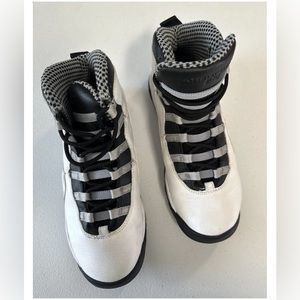 Jordan Nike Men Air Jordan 23 Retro Sz 6.5 310806-103 White Black Grey OG X